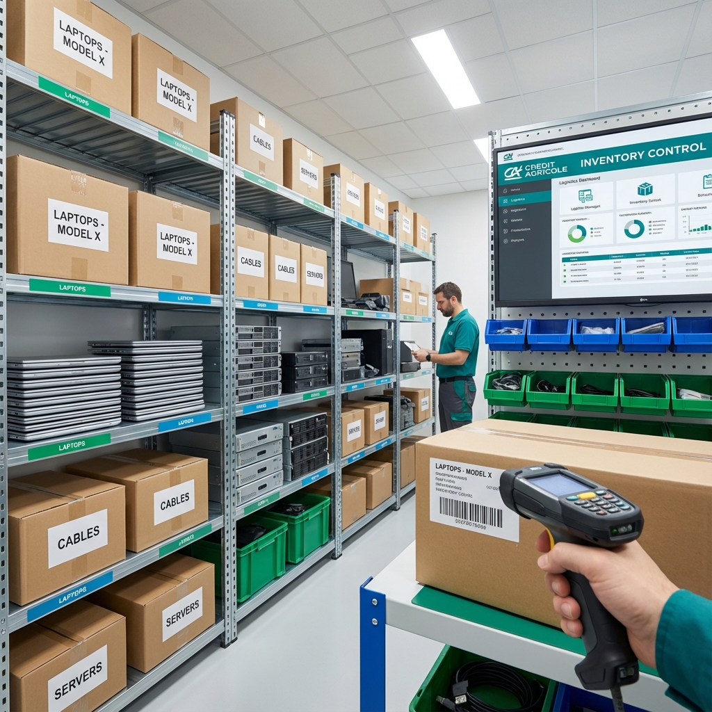 Suivi matériel et stock