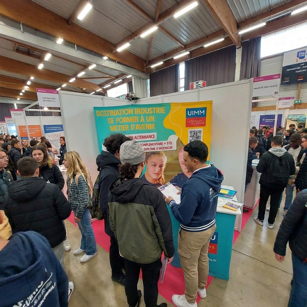 Stand UIMM au Salon des Étudiants (Vue d'ensemble)